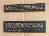 Two plaques